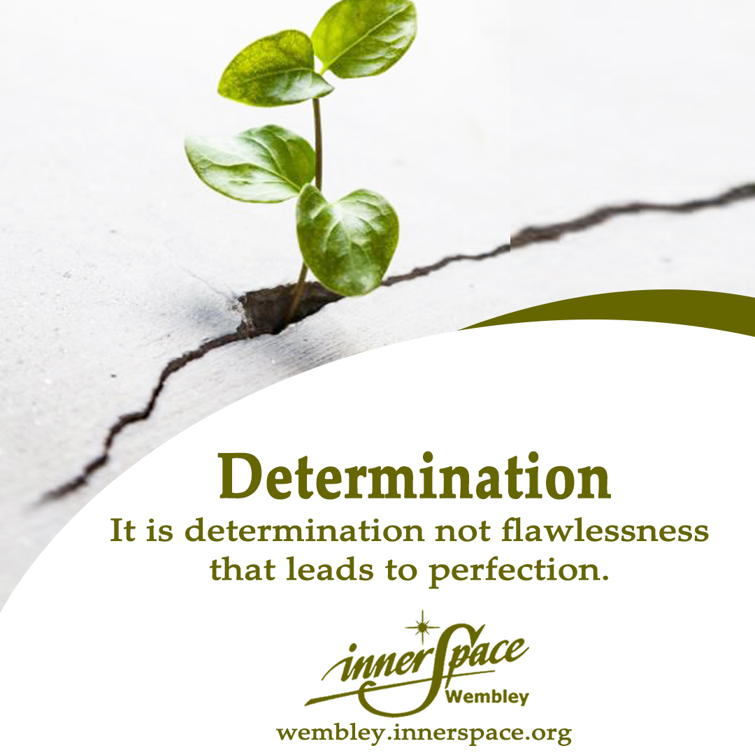 Thought for Today - Determination