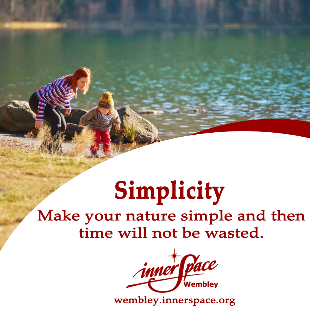 Thought for Today - Simplicity